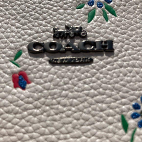 Coach Wildflower Print Wristlet - Picture 5 of 11